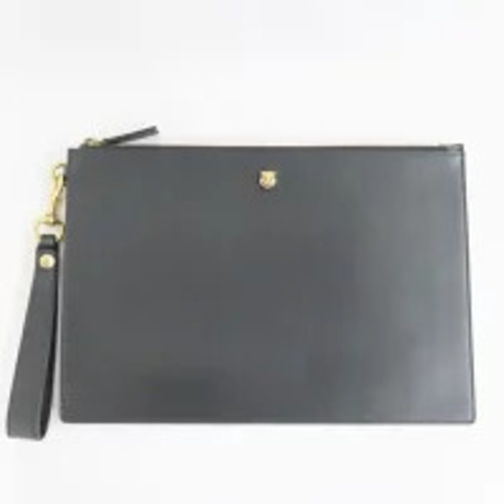 Gucci Clutch Bag Animalier Tiger Leather Black